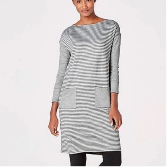 J JILL long sleeve casual lounge dress - Picture 1 of 8